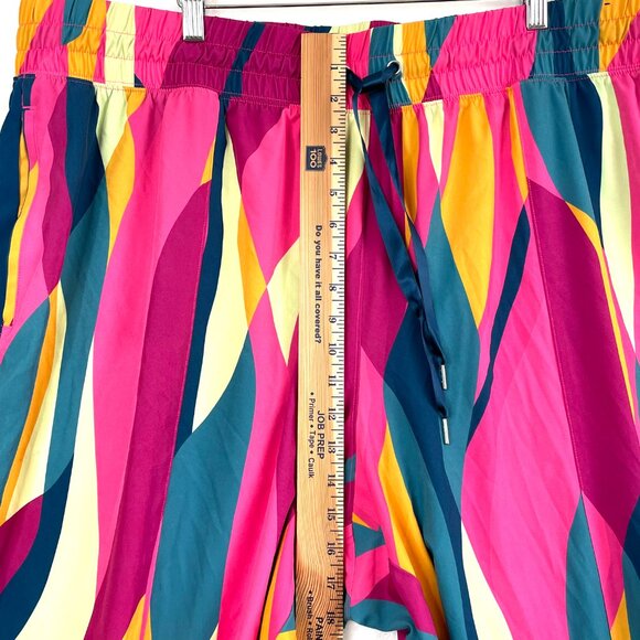 Tek Gear High Rise Relaxed Track Crop Jogger Pants Womens Plus 3X Pink - Picture 8 of 12